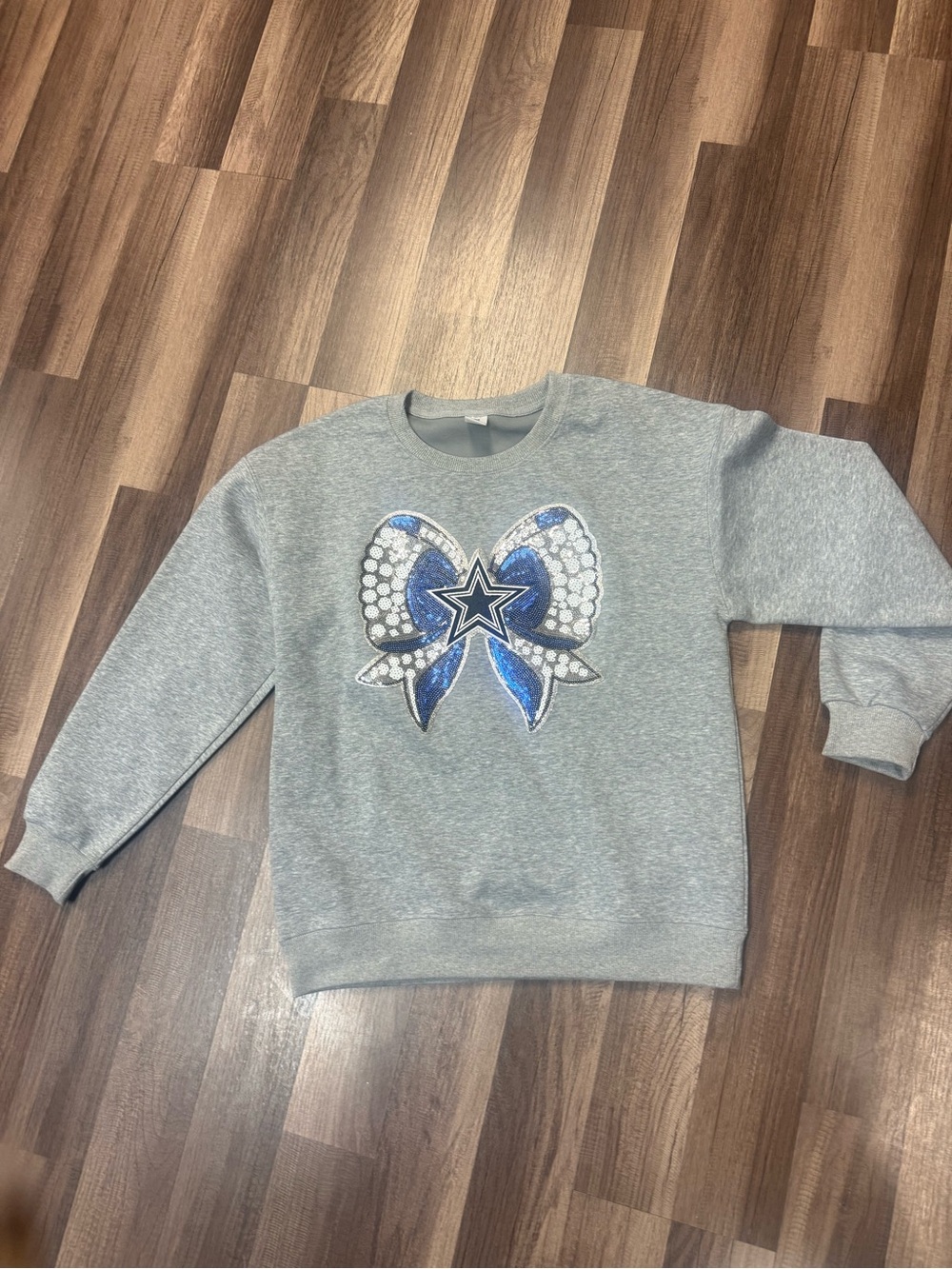 Dallas Cowboys Gray Sweater
